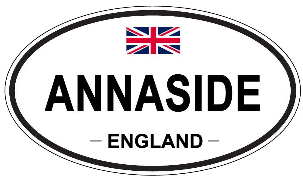 ANNASIDE - Oval Sticker