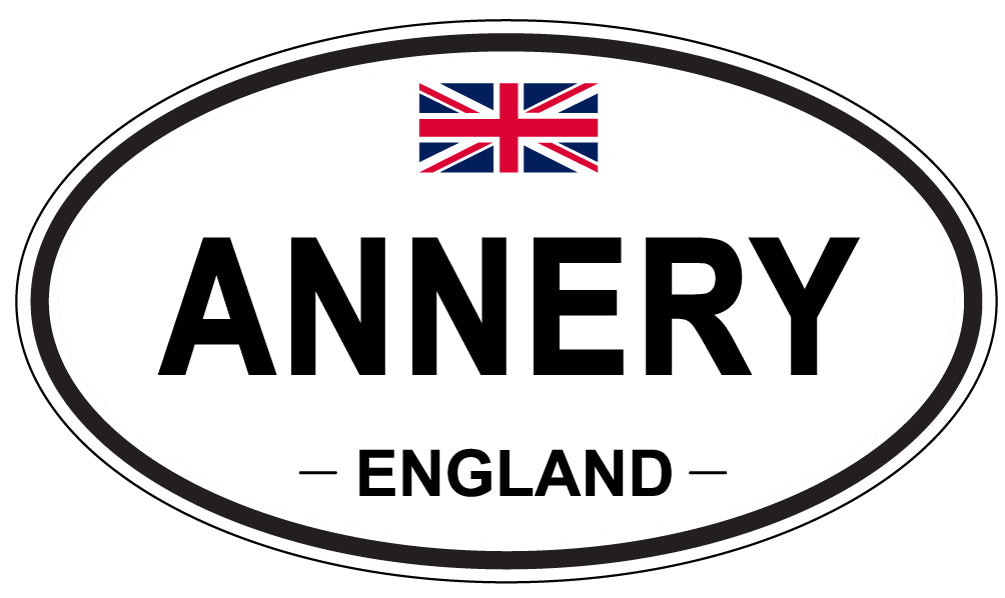 ANNERY - Oval Sticker