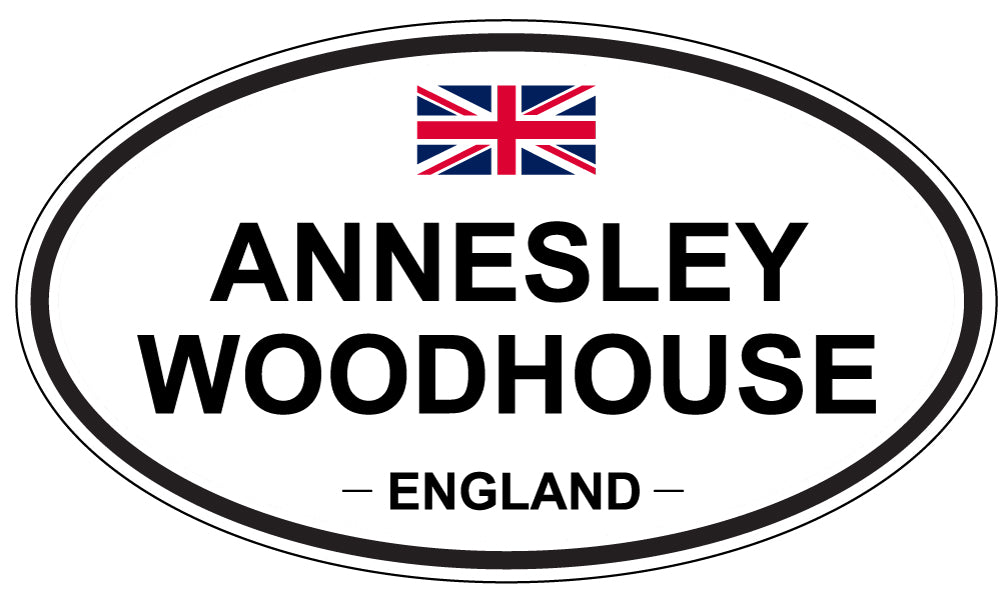 ANNESLEY WOODHOUSE - Oval Sticker