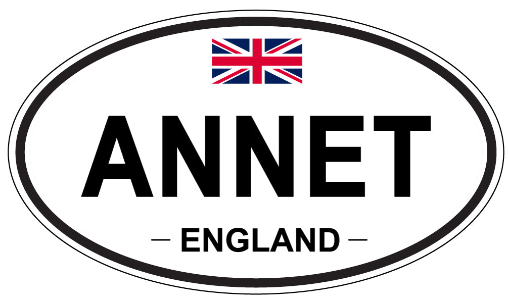 ANNET - Oval Sticker