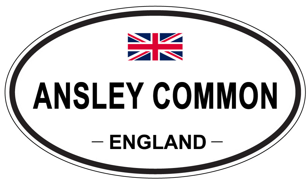 ANSLEY COMMON - Oval Sticker