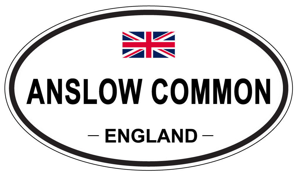 ANSLOW COMMON - Oval Sticker