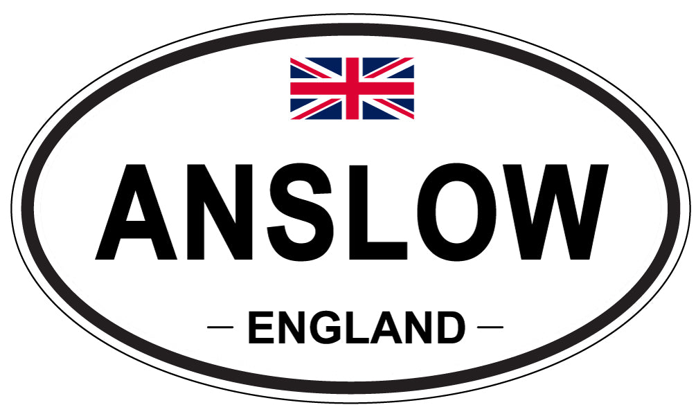 ANSLOW, England - Oval Magnet