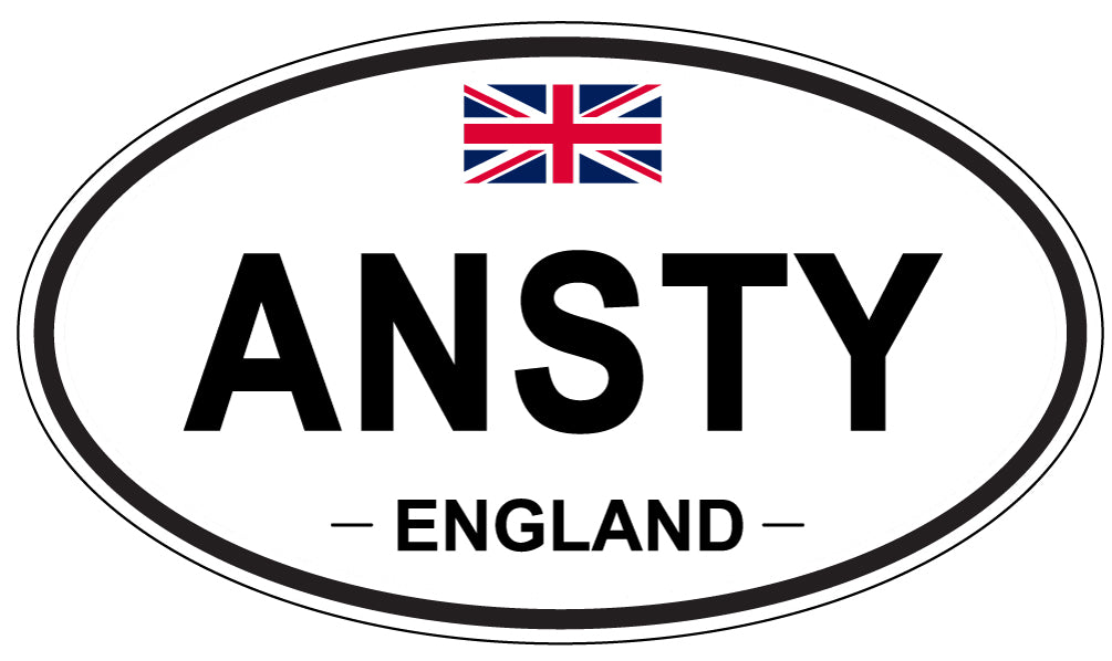 ANSTY - Oval Sticker