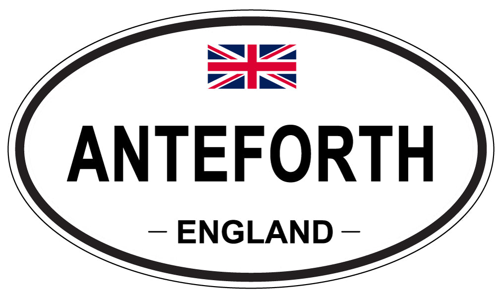 ANTEFORTH - Oval Sticker