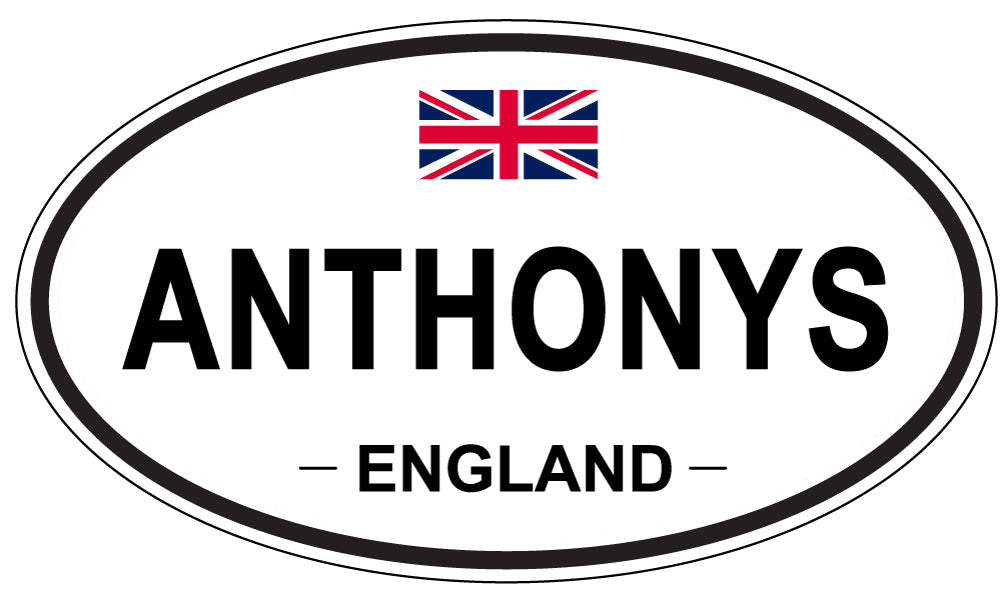 ANTHONYS - Oval Sticker
