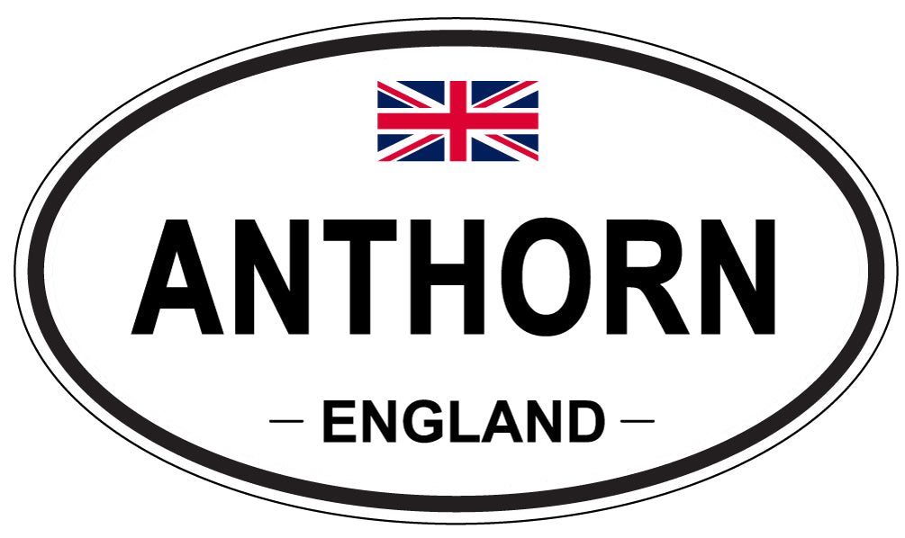 ANTHORN - Oval Sticker