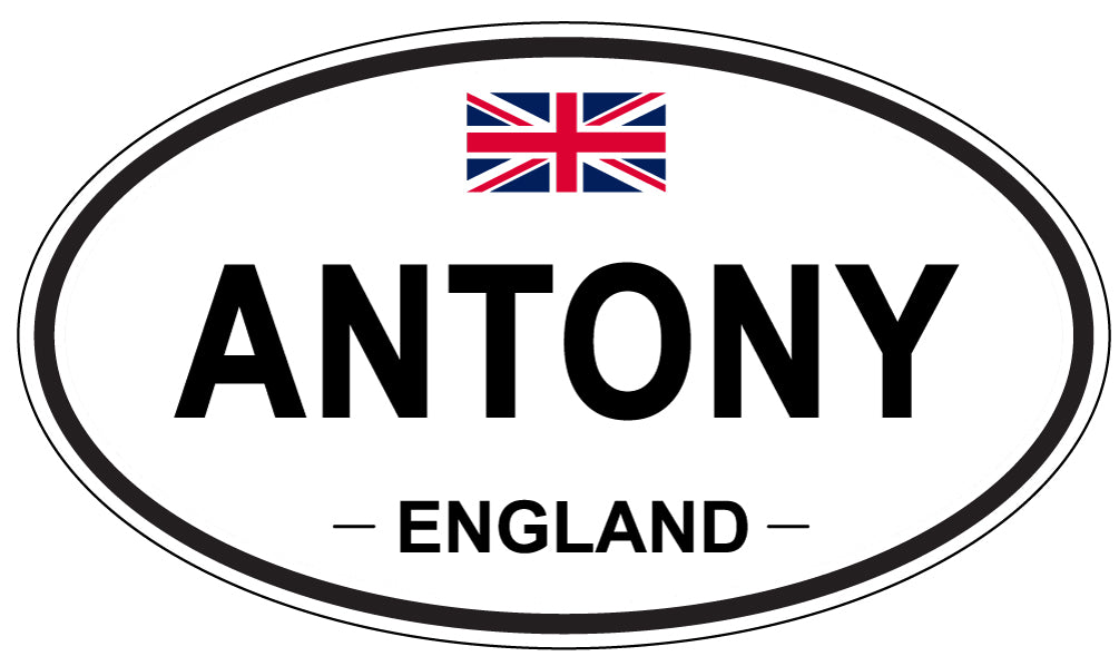 ANTONY, England - Oval Magnet