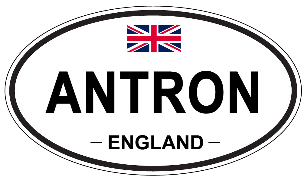 ANTRON - Oval Sticker