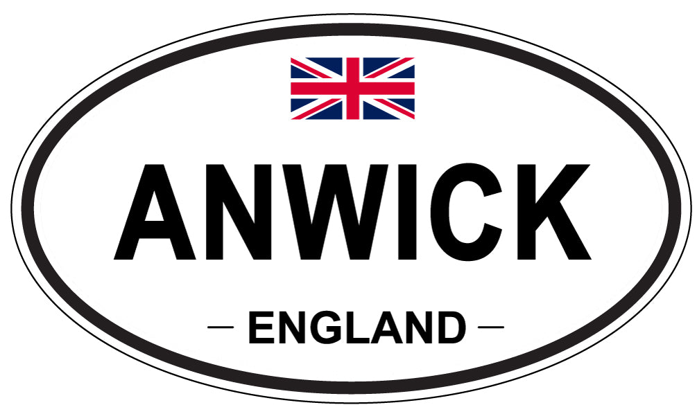 ANWICK - Oval Sticker