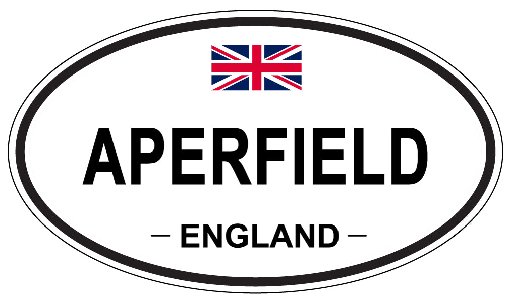 APERFIELD - Oval Sticker