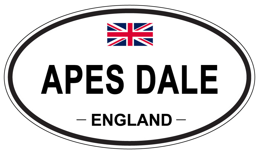 APES DALE - Oval Sticker