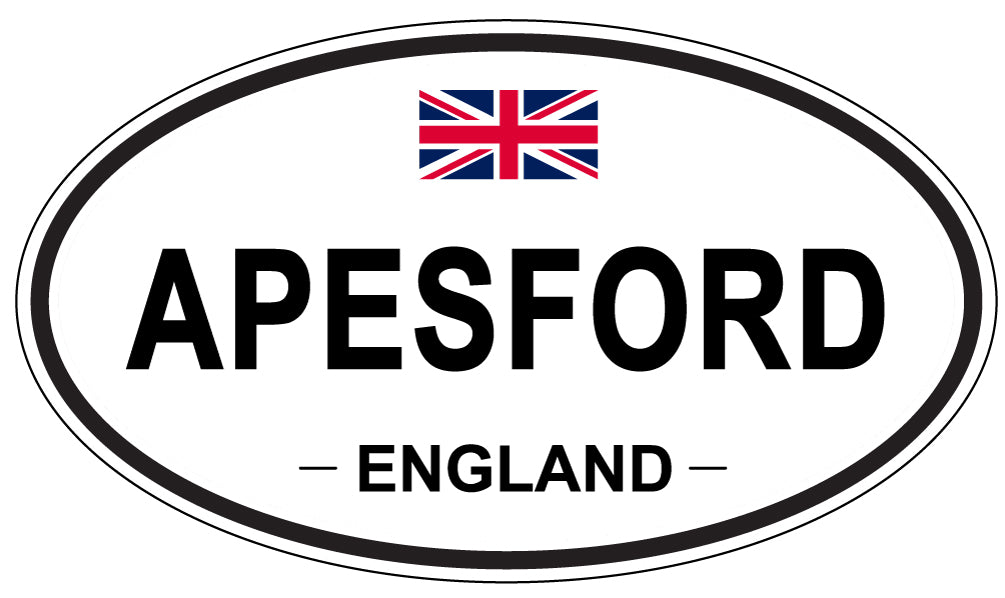 APESFORD - Oval Sticker