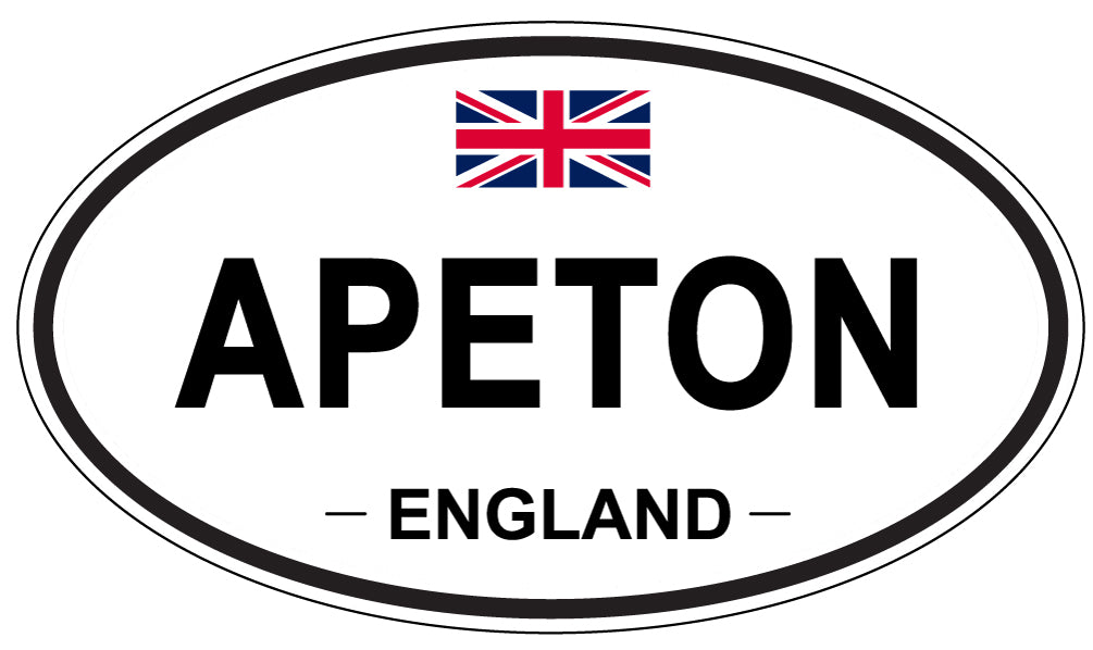 APETON - Oval Sticker