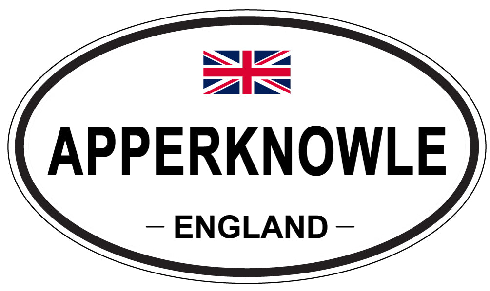 APPERKNOWLE - Oval Sticker