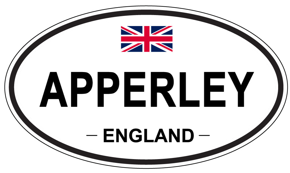 APPERLEY - Oval Sticker