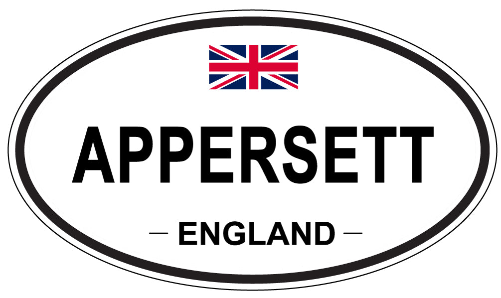 APPERSETT - Oval Sticker