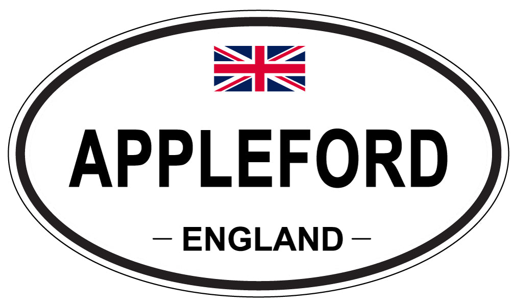APPLEFORD - Oval Sticker