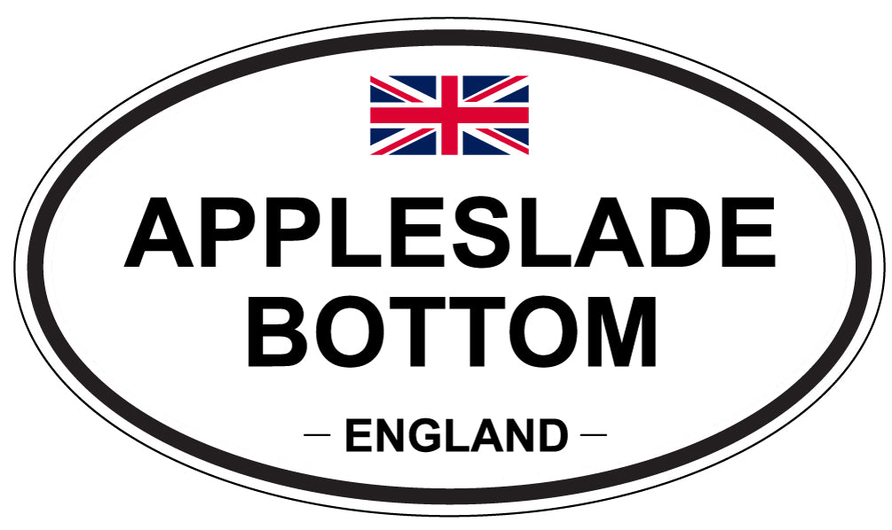 APPLESLADE BOTTOM - Oval Sticker