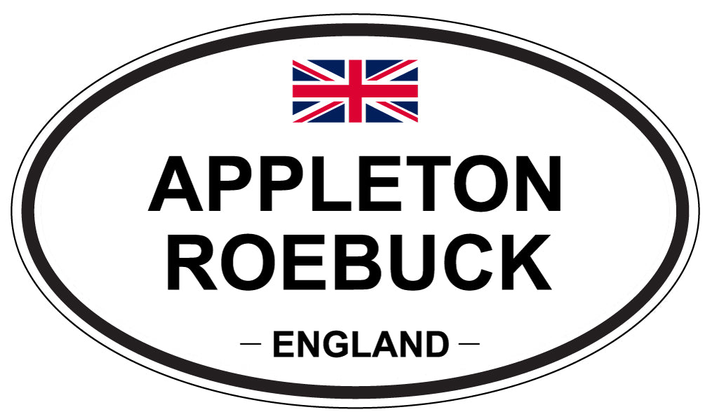APPLETON ROEBUCK - Oval Sticker