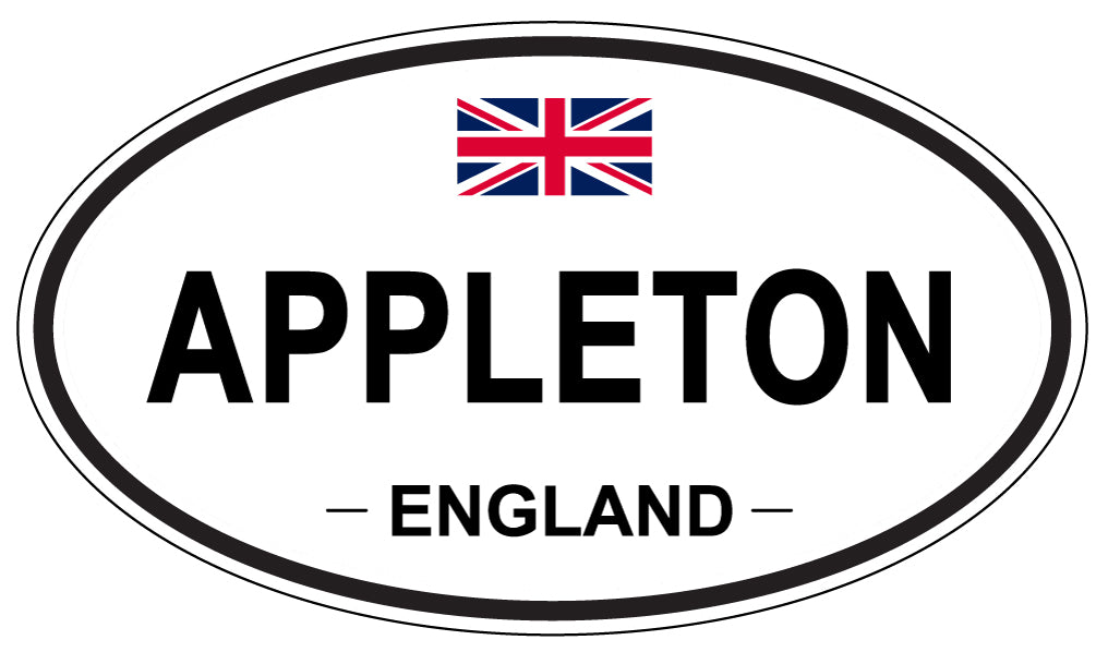 APPLETON, England - Oval Magnet