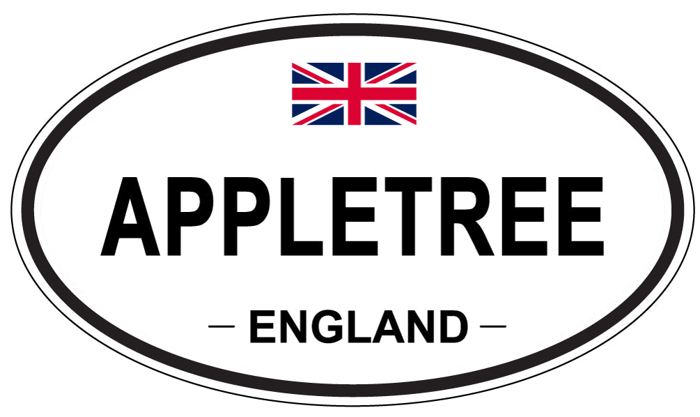 APPLETREE - Oval Sticker