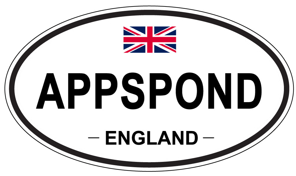 APPSPOND - Oval Sticker