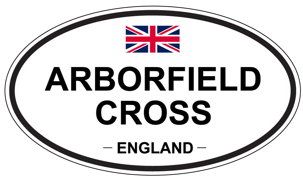 ARBORFIELD CROSS - Oval Sticker