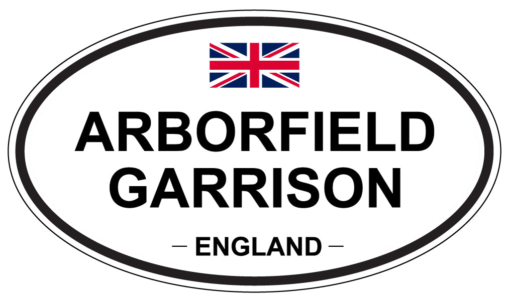 ARBORFIELD GARRISON - Oval Sticker