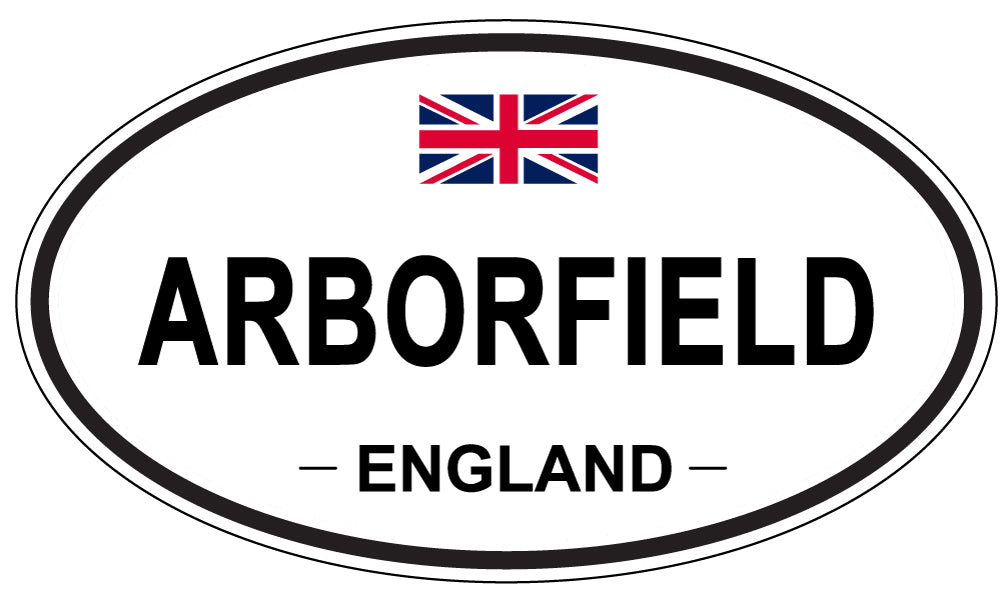 ARBORFIELD - Oval Sticker