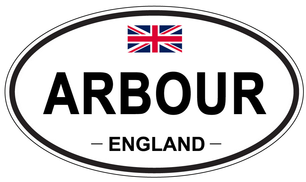 ARBOUR, England - Oval Magnet