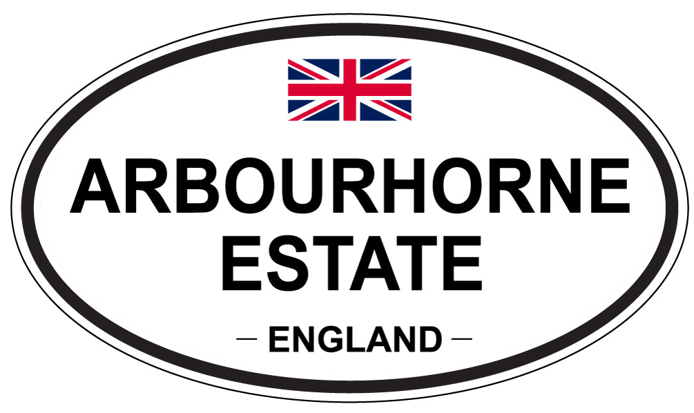ARBOURTHORNE ESTATE - Oval Sticker