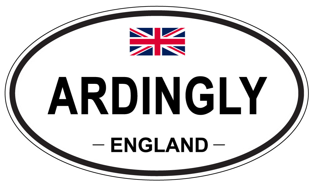 ARDINGLY - Oval Sticker