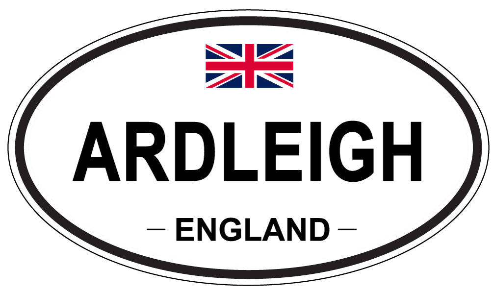 ARDLEIGH - Oval Sticker