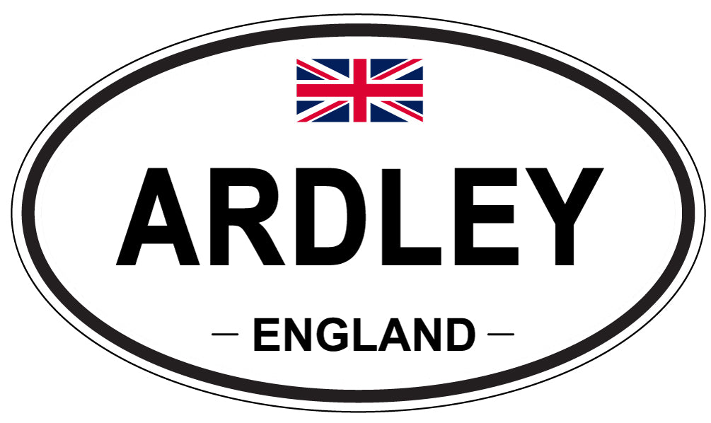 ARDLEY - Oval Sticker