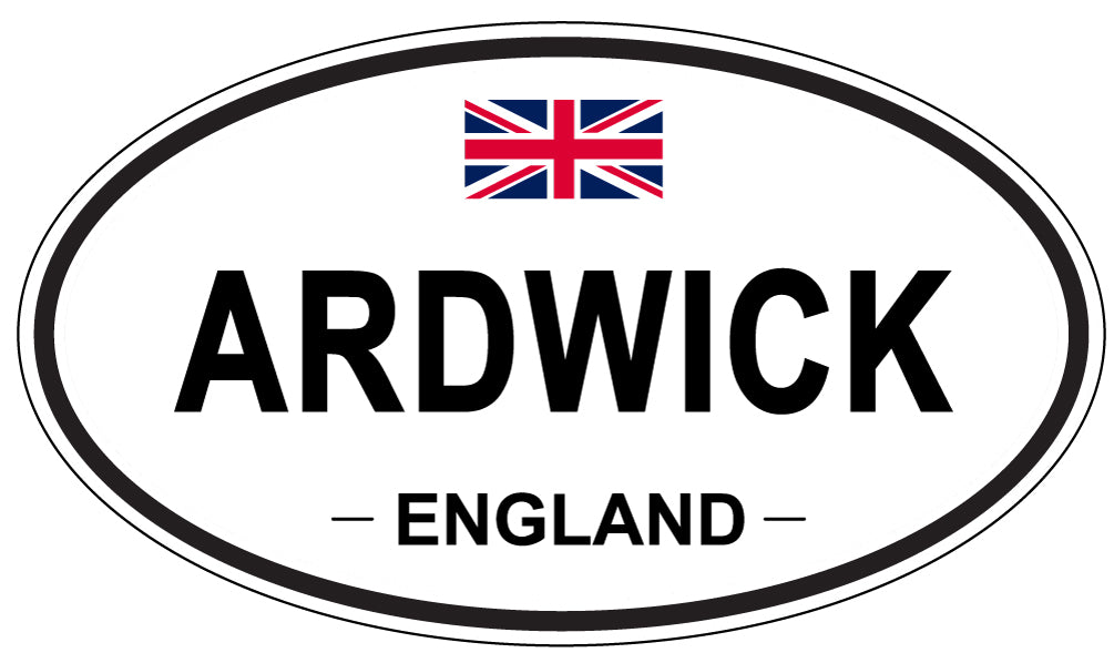 ARDWICK - Oval Sticker