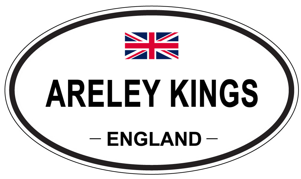 ARELEY KINGS - Oval Sticker