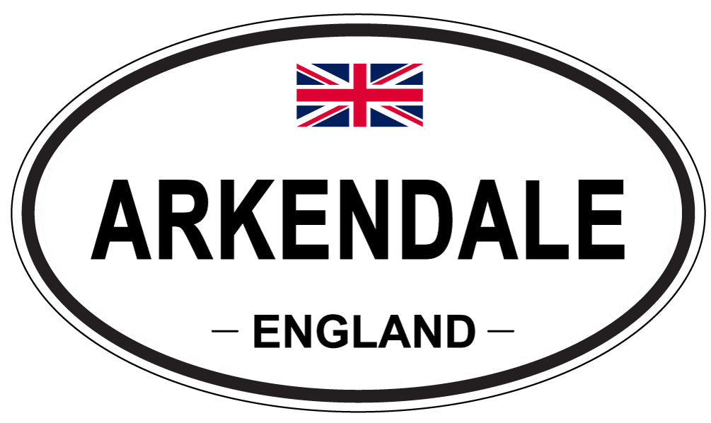 ARKENDALE - Oval Sticker