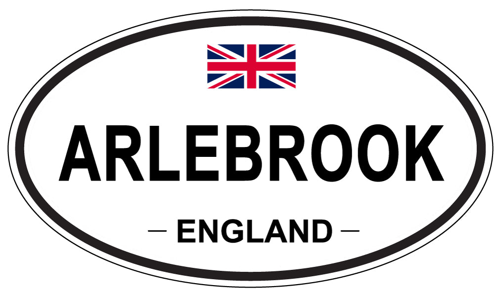 ARLEBROOK - Oval Sticker