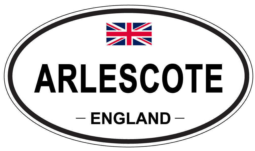 ARLESCOTE - Oval Sticker