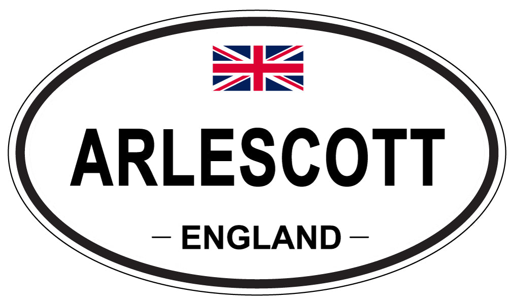 ARLESCOTT - Oval Sticker
