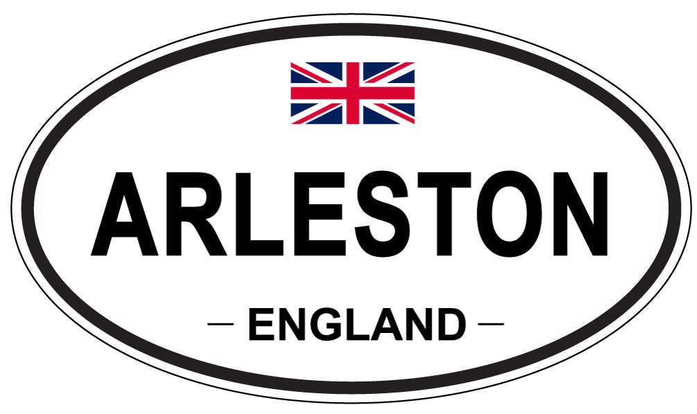 ARLESTON - Oval Sticker