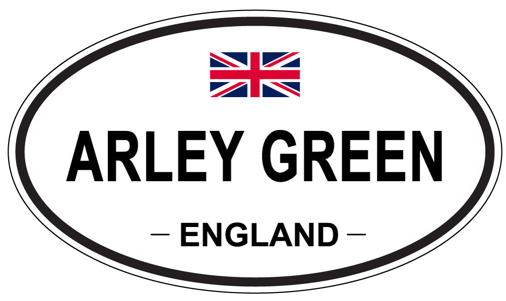 ARLEY GREEN - Oval Sticker