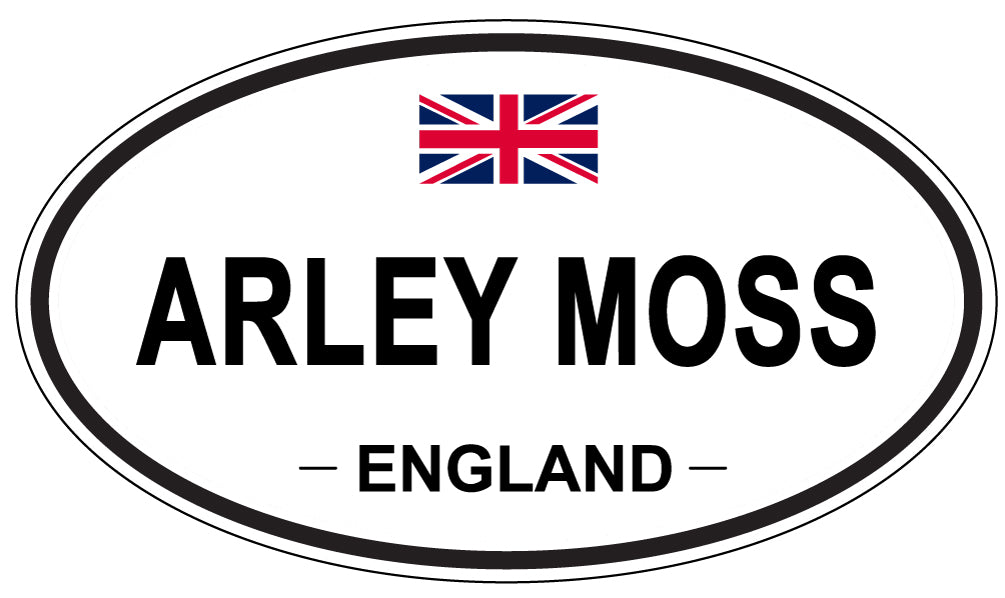 ARLEY MOSS - Oval Sticker