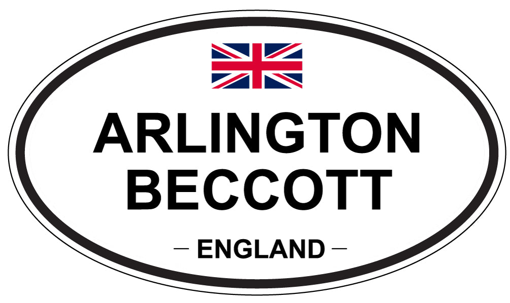 ARLINGTON BECCOTT - Oval Sticker
