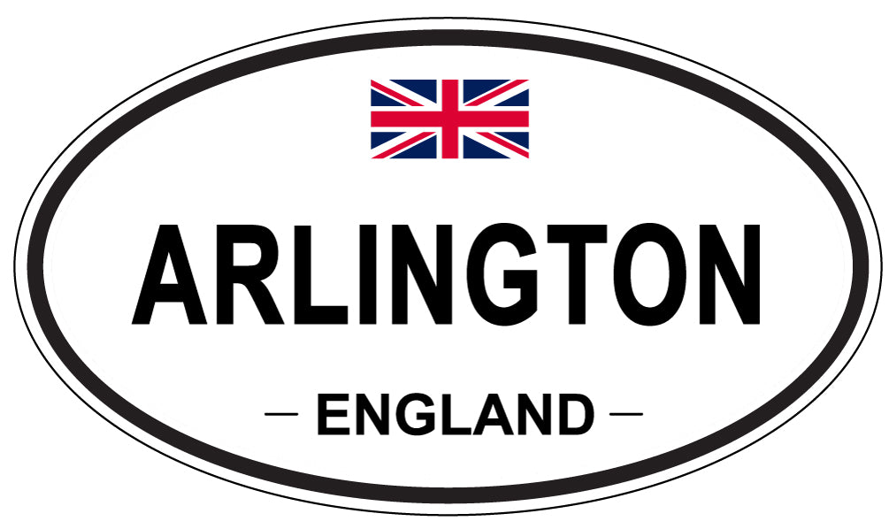 ARLINGTON, England - Oval Magnet