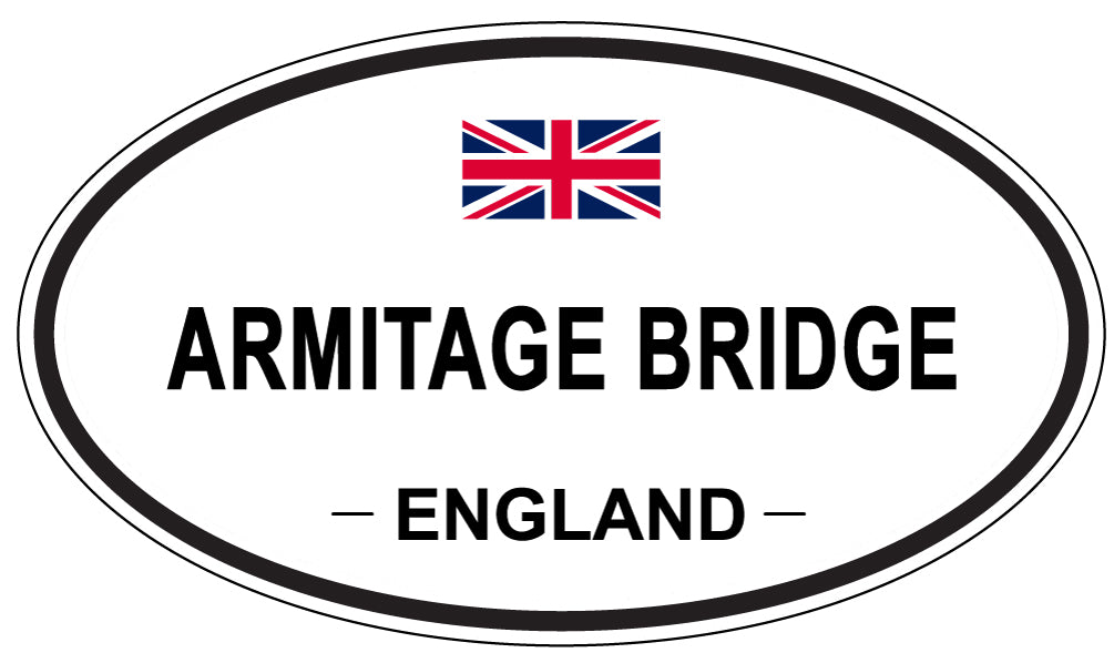 ARMITAGE BRIDGE - Oval Sticker