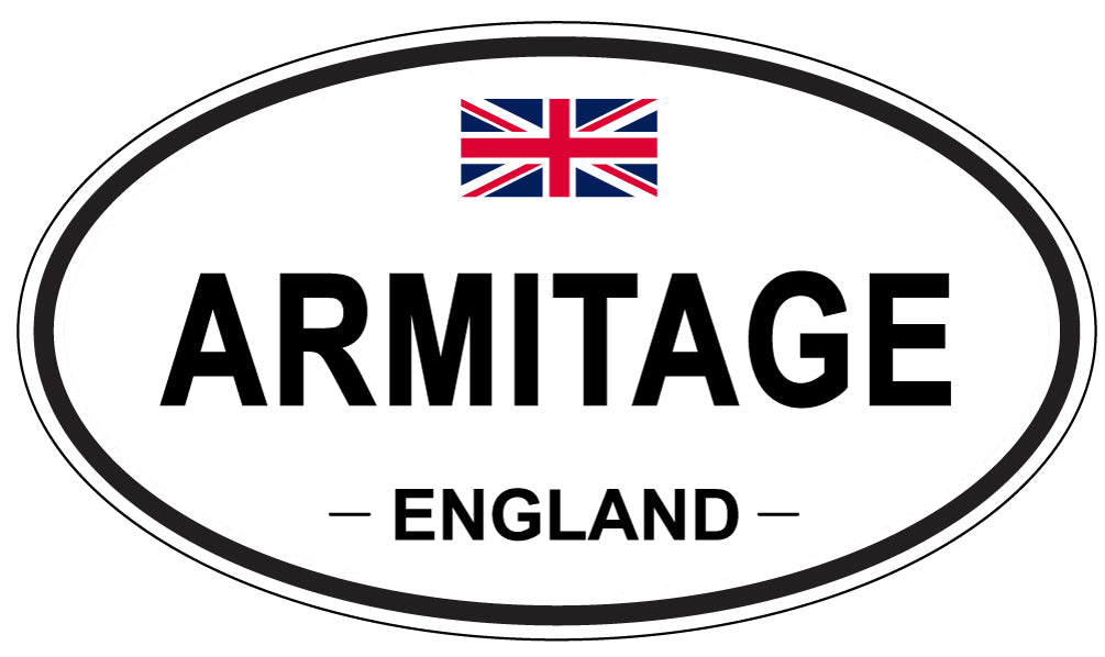 ARMITAGE, England - Oval Magnet