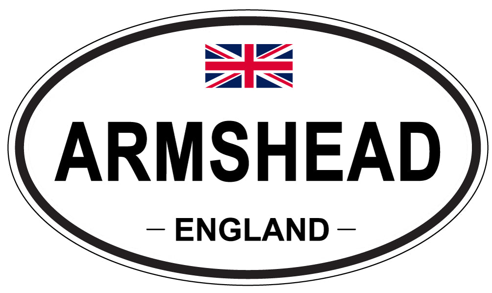 ARMSHEAD - Oval Sticker