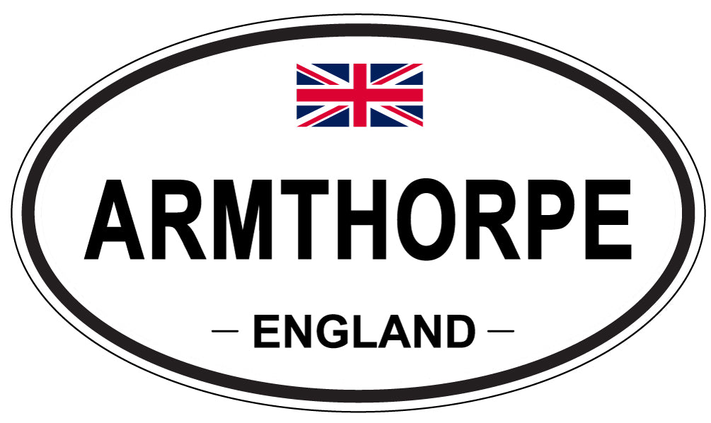 ARMTHORPE - Oval Sticker